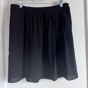 Old Navy Black Skirt With Pockets, Medium